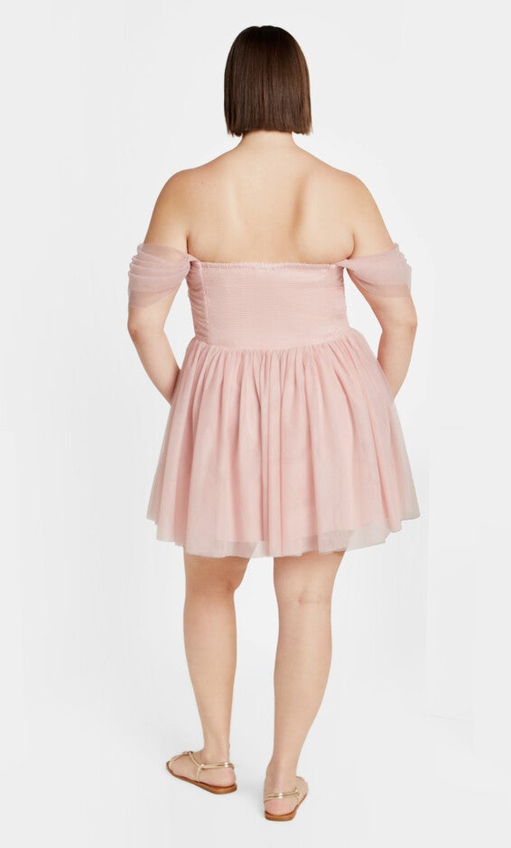 Lulu Dress - dusty pink, DUSTY PINK, alternate image number null