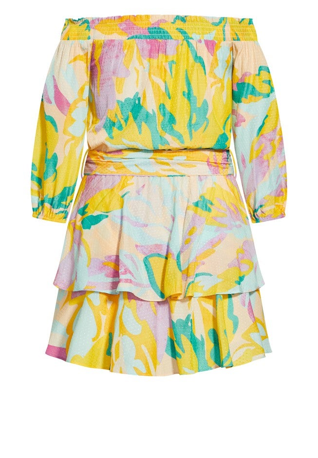 Eileen Dress - pink, YELLOW, alternate image number 3