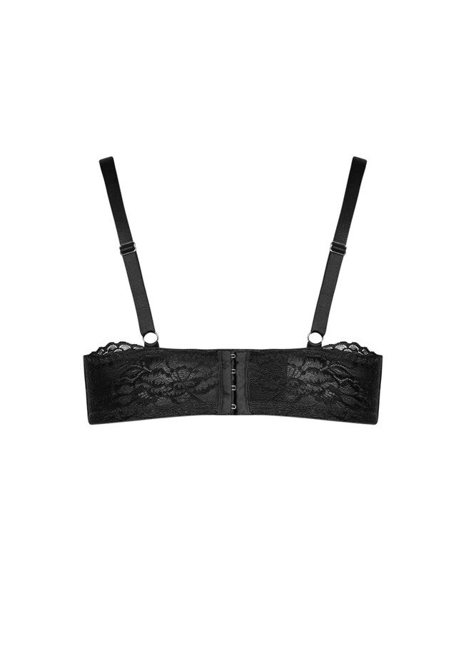 Lucinda Plunge Bra - black, BLACK, alternate image number null
