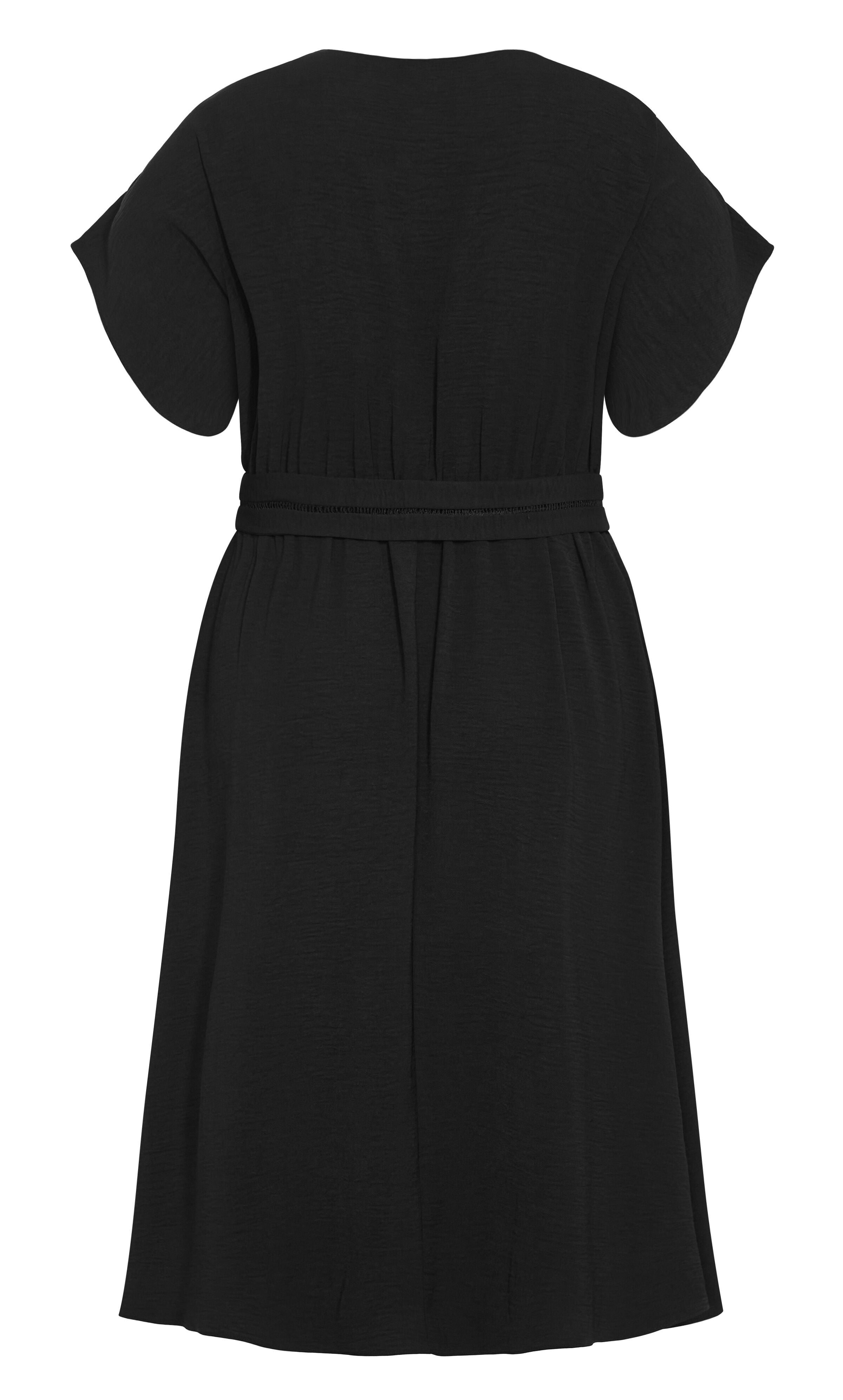 Maya Midi Dress - black, BLACK, alternate image number 6