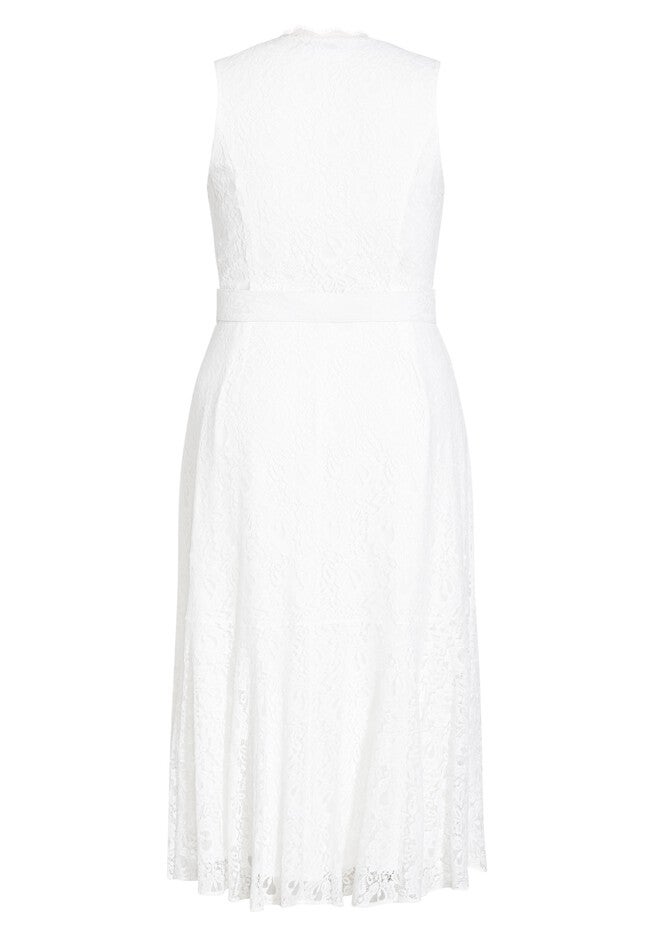 Lace Magic Dress - ivory, WHITE, alternate image number 3