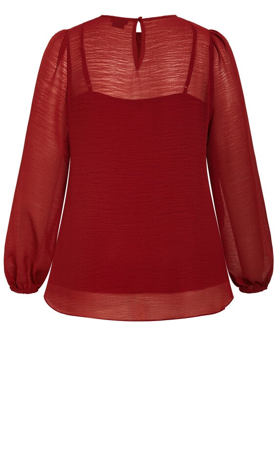 Freya Shirt - sienna, RED, alternate image number null
