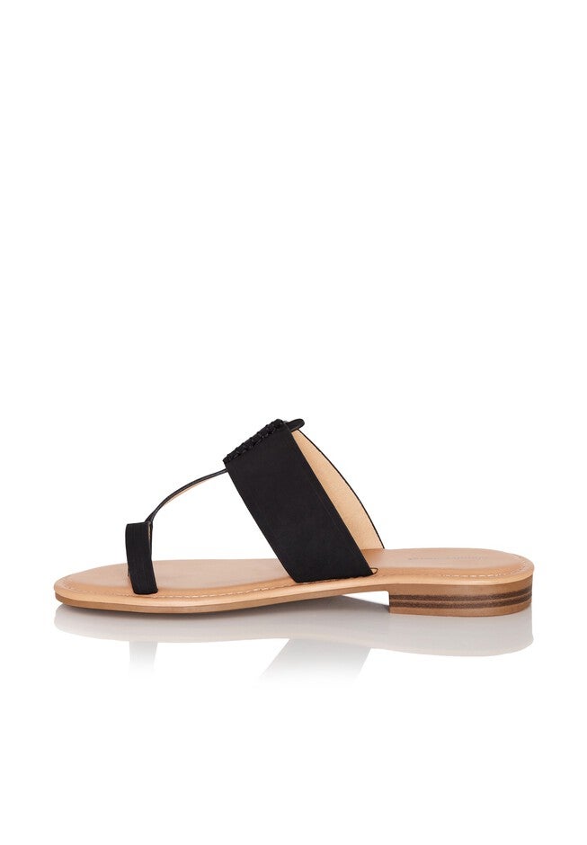Leah Sandal, BLACK, alternate image number 3