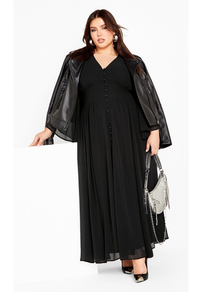 Katalina Maxi Dress - black, BLACK, on-hover image number 1