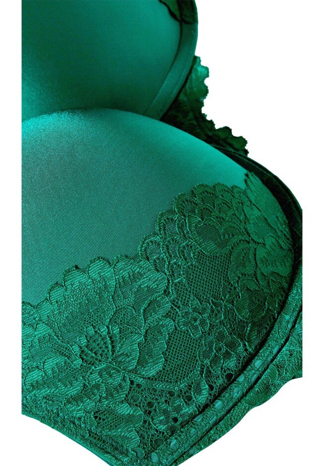 Allure Push Up Bra - kelly green, GREEN, alternate image number null