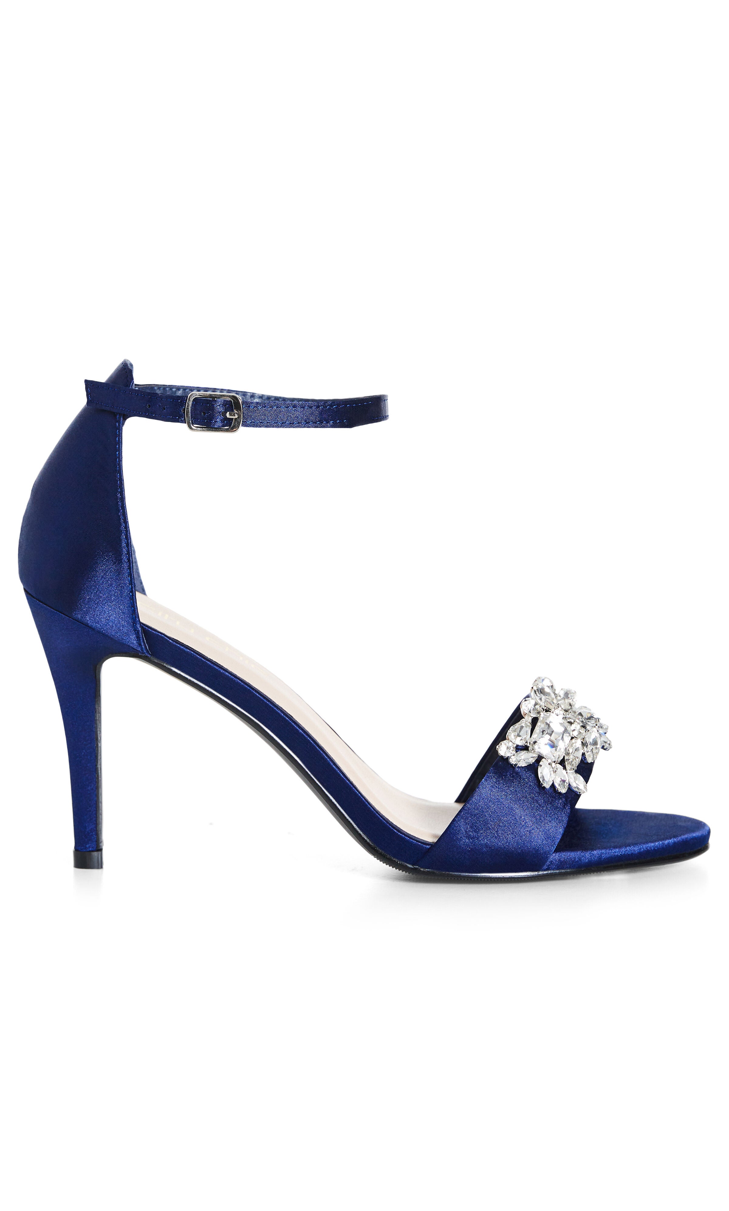 Navy blue wide fit heels 2025