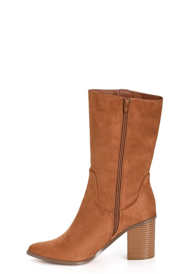 WIDE FIT Tassel Mid Boot - tan, BROWN, alternate image number null