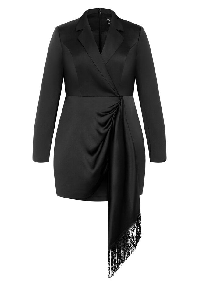 Elora Dress - black, BLACK, alternate image number null