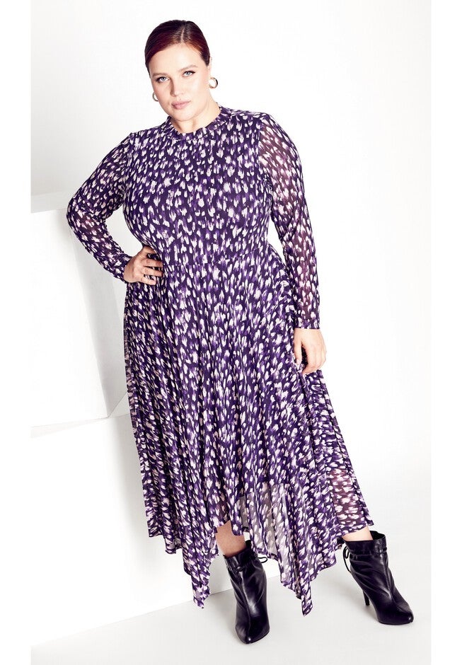 Mere Mesh Dress, VELVET OMBRE SPOT, hi-res image number null