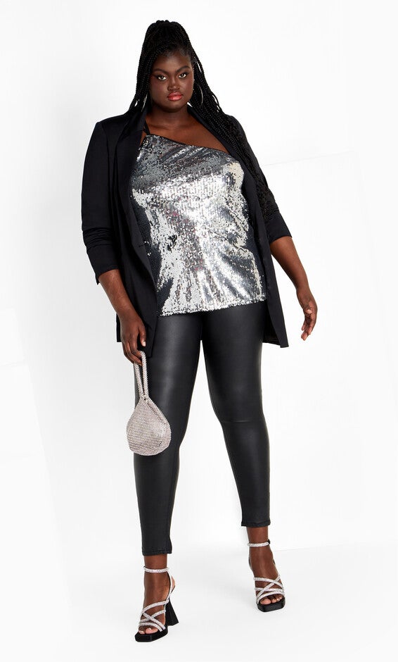 Ansley Top - silver, GRAY, alternate image number null