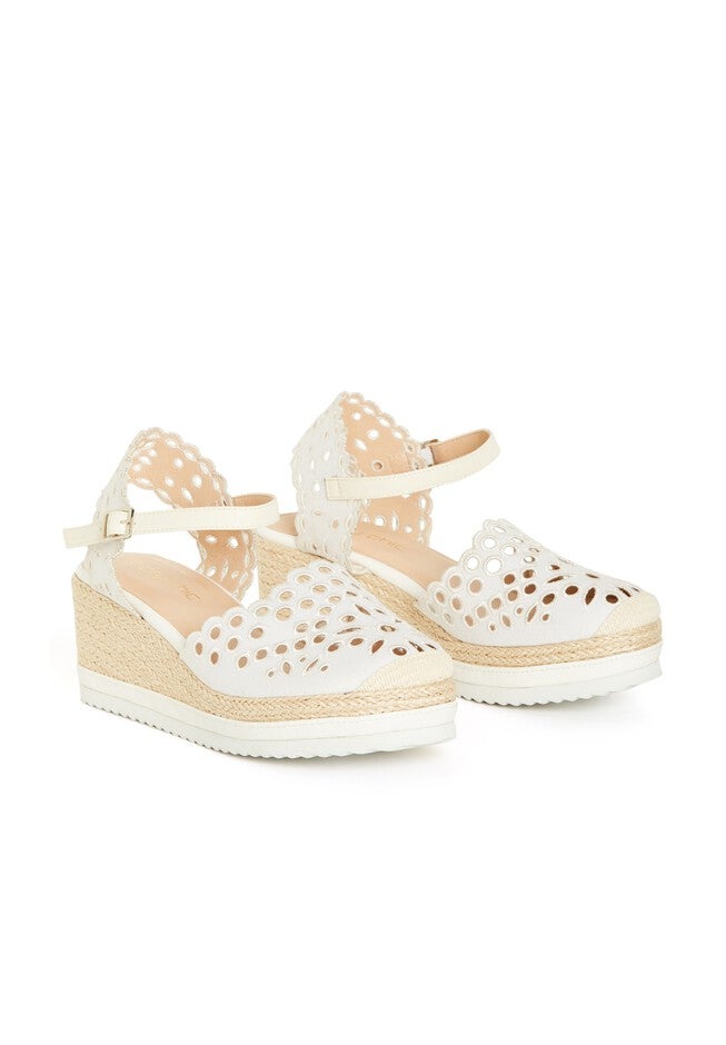 Tammy Wedge - white, WHITE, alternate image number null