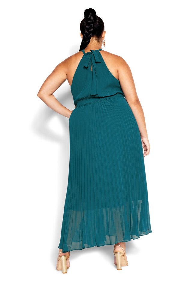 Rebecca Maxi Dress - teal, GREEN, alternate image number null