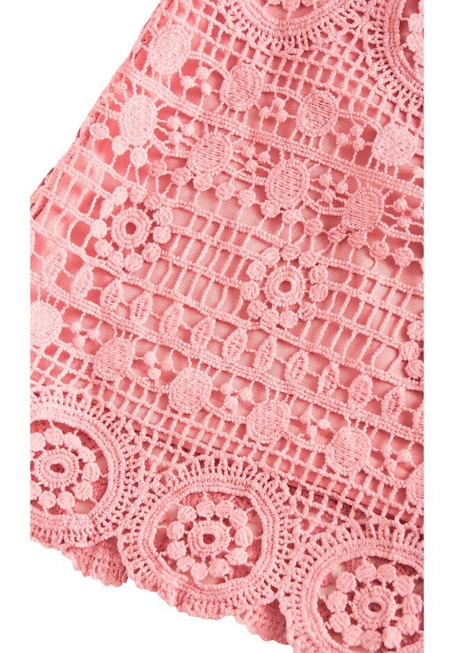 Lace Magic Top - pink nectar, PINK, alternate image number null