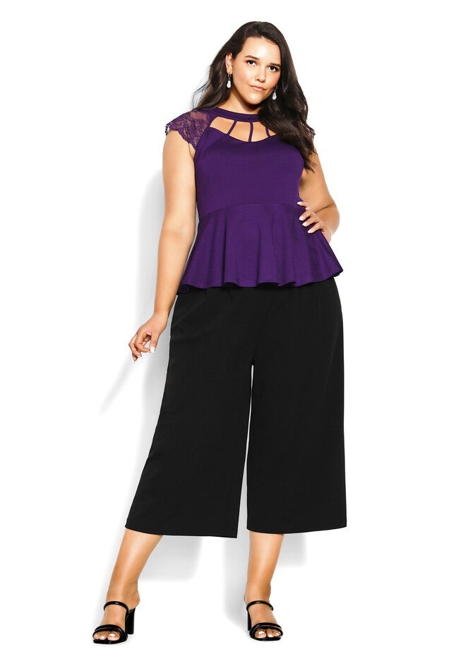 Layla Top - petunia, PURPLE, on-hover image number 1