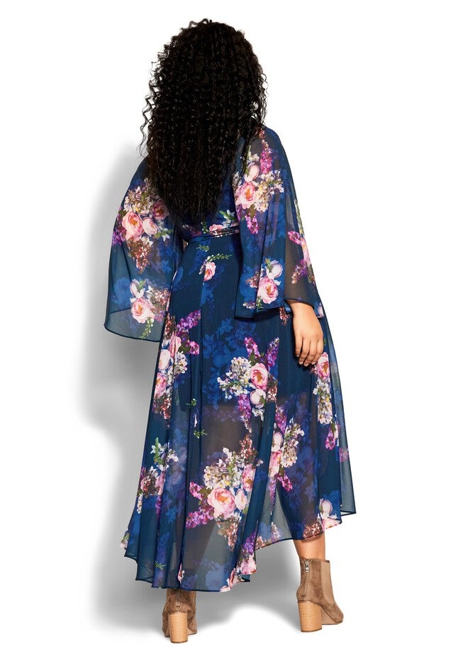 Nora Maxi Dress - navy, BLUE, alternate image number null