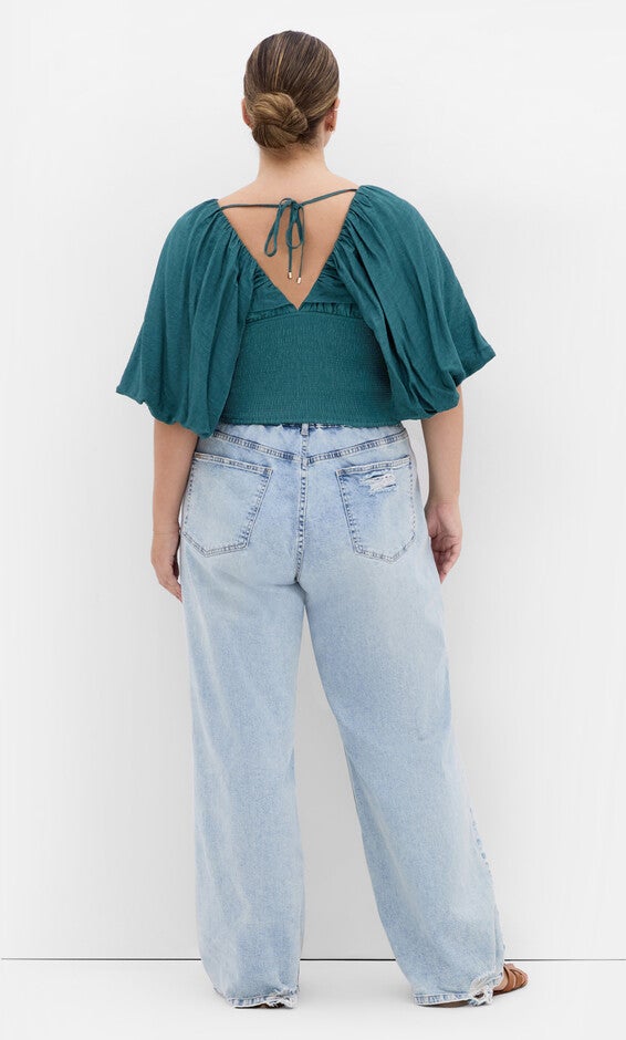 Peta Top - green, GREEN, alternate image number 2