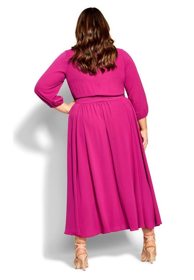Zadie Dress - sangria, PINK, alternate image number null
