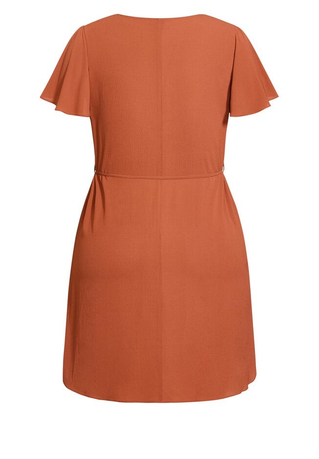 Sweet Fling Dress - cinnamon, BROWN, alternate image number 3
