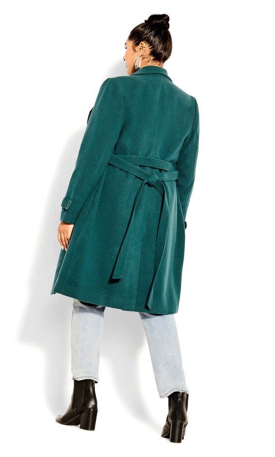 So Chic Coat - alpine, GREEN, alternate image number 4
