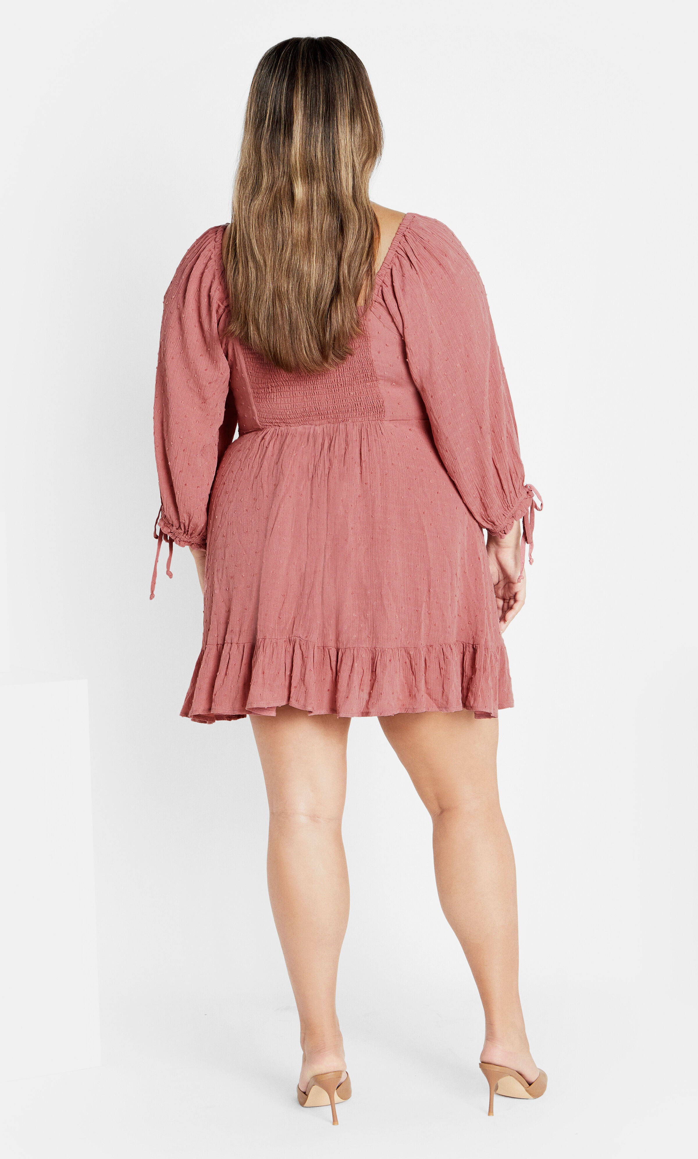 Allegra Mini Dress - rosewood, ROSEWOOD, alternate image number 2