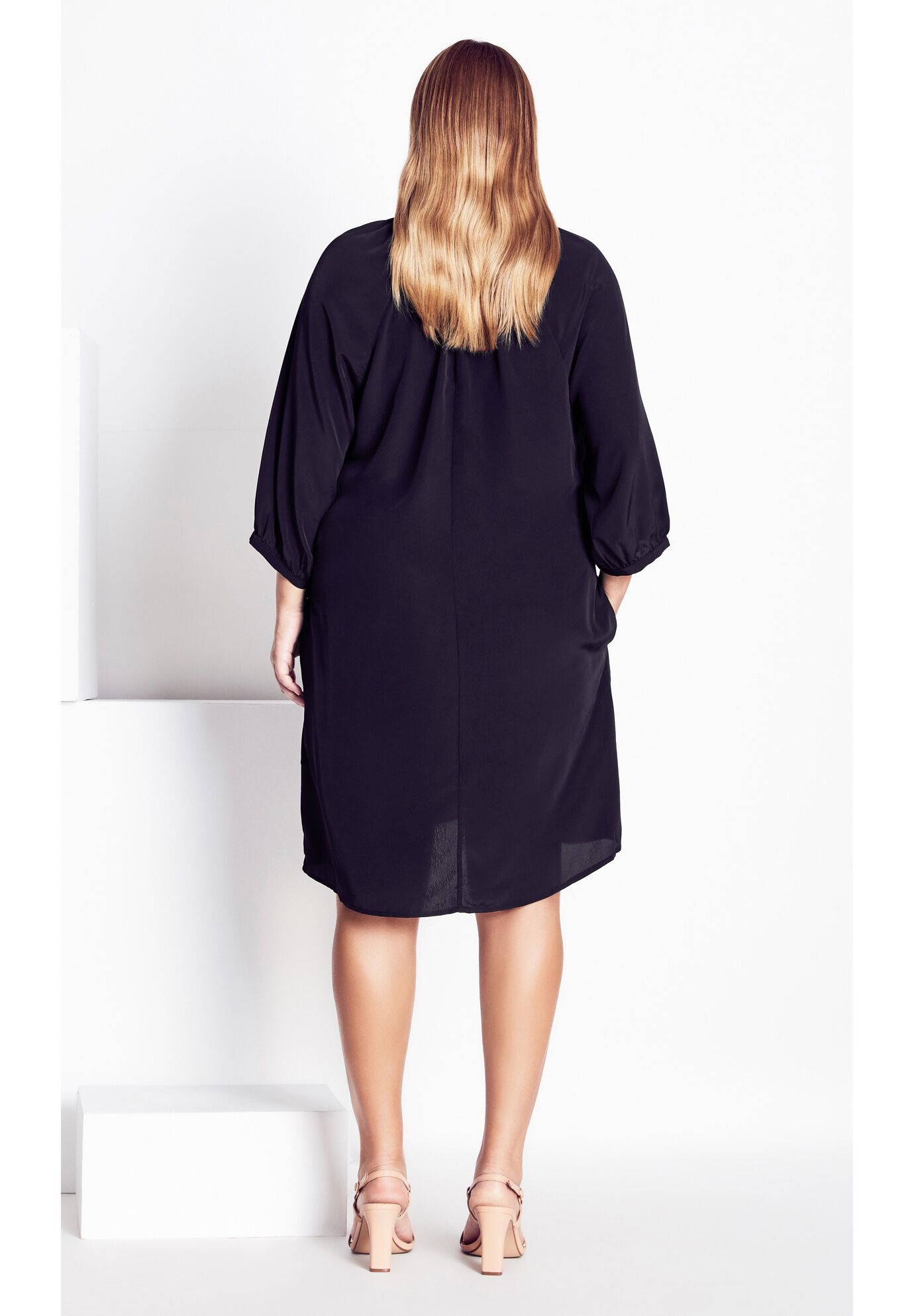 Contempo black dresses online
