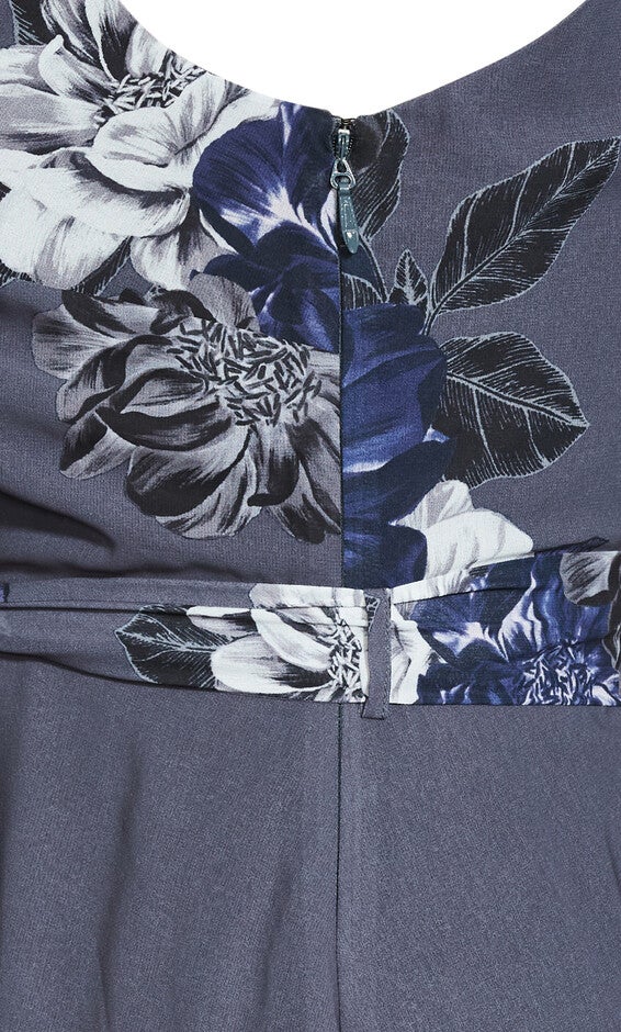 Bouquet Dress - slate, GREY, alternate image number 6