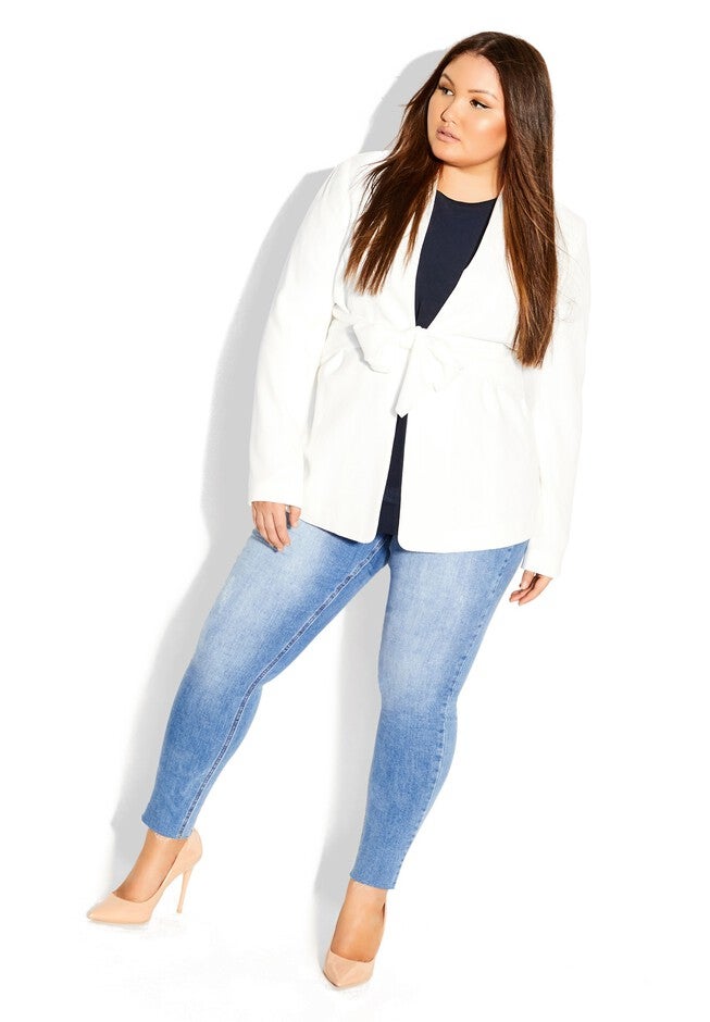 Elegance Jacket - ivory, WHITE, on-hover image number 1