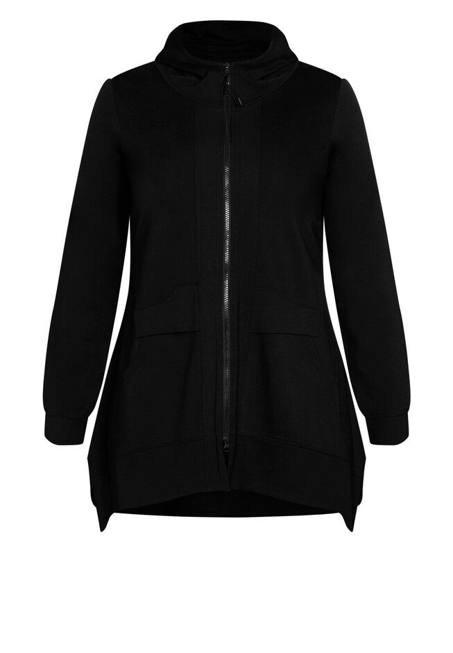 Timeout Bamboo Jacket - black, BLACK, alternate image number 4