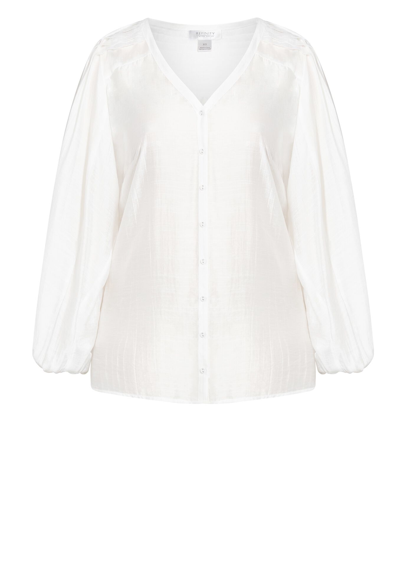 Ella Top - ivory, WHITE, alternate image number 4
