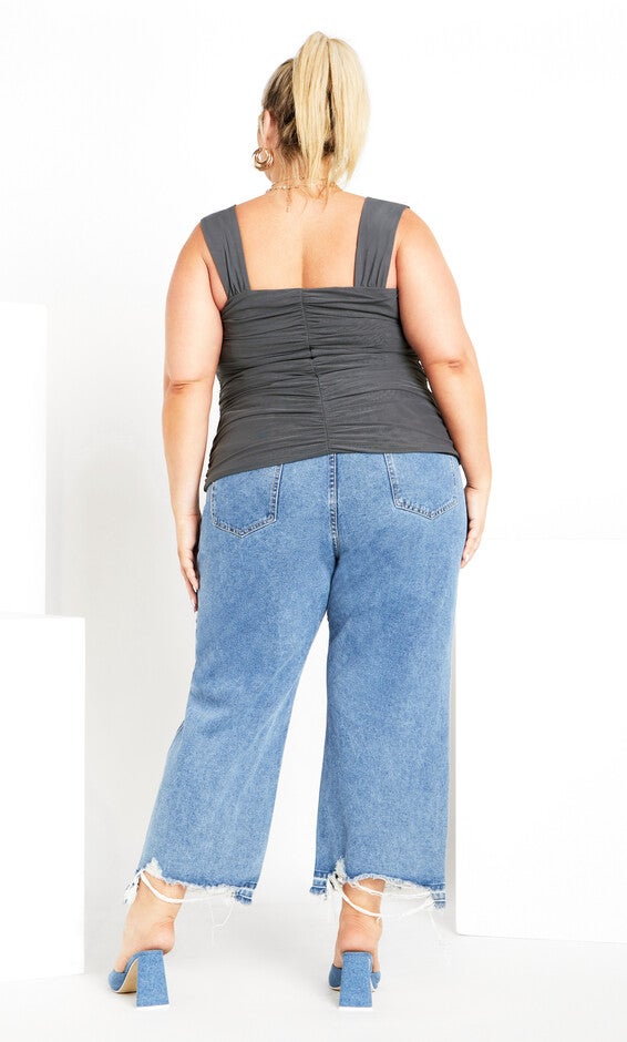 Billie Top - grey, GREY, alternate image number 4