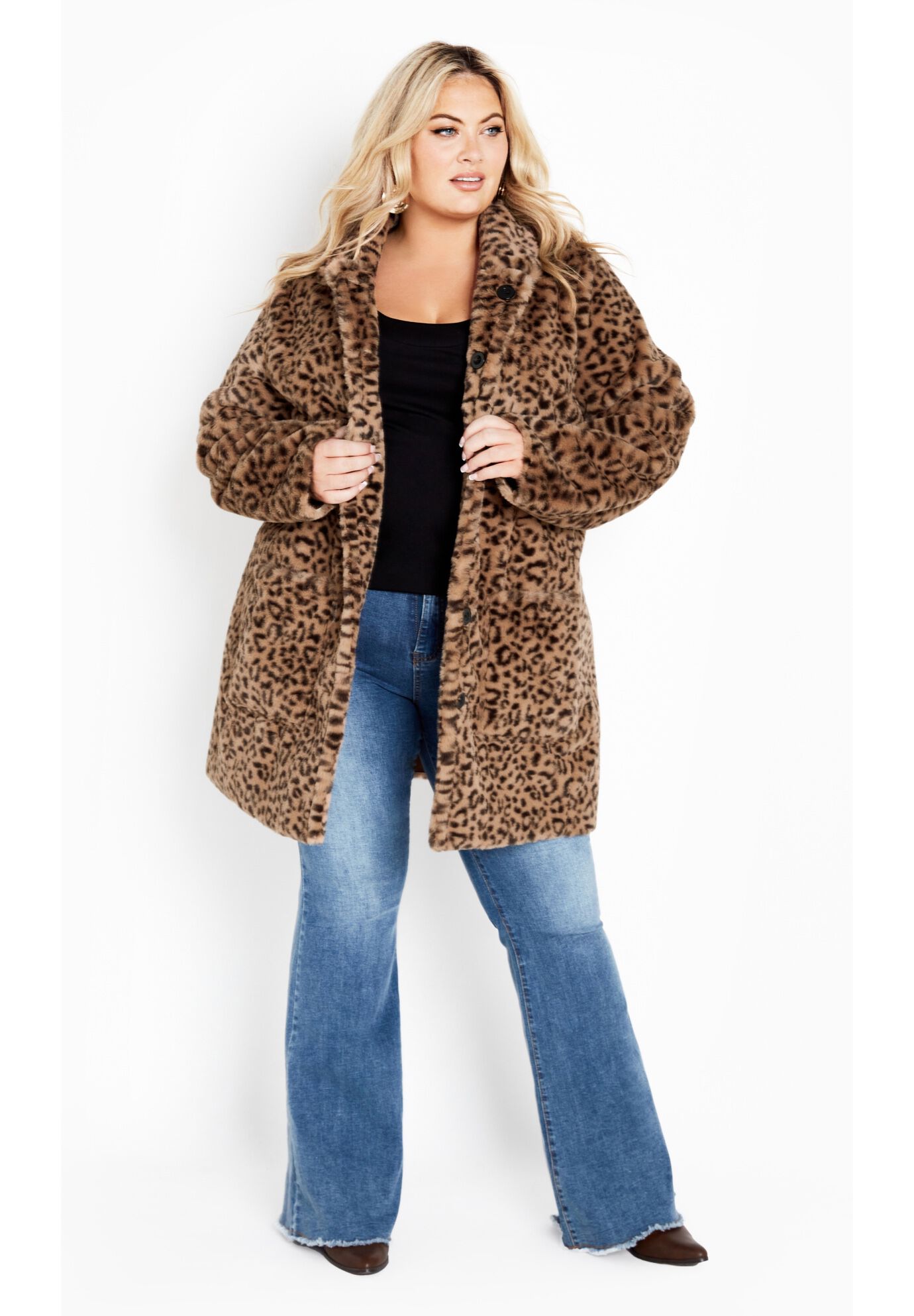 Lani Reversible Coat, COCOA, alternate image number 9