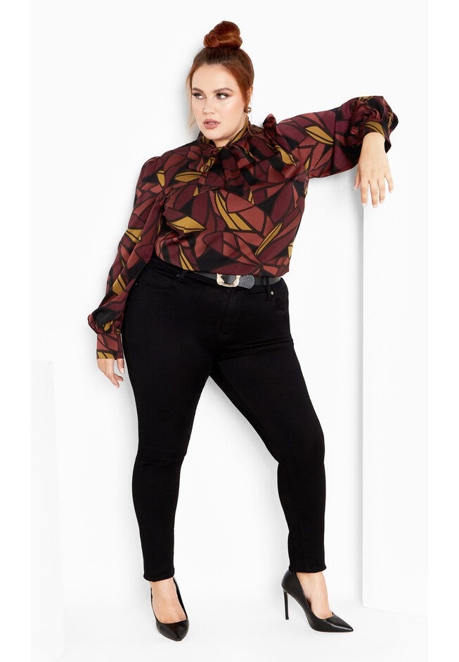 Vivian Top - magenta, PINK, on-hover image number null