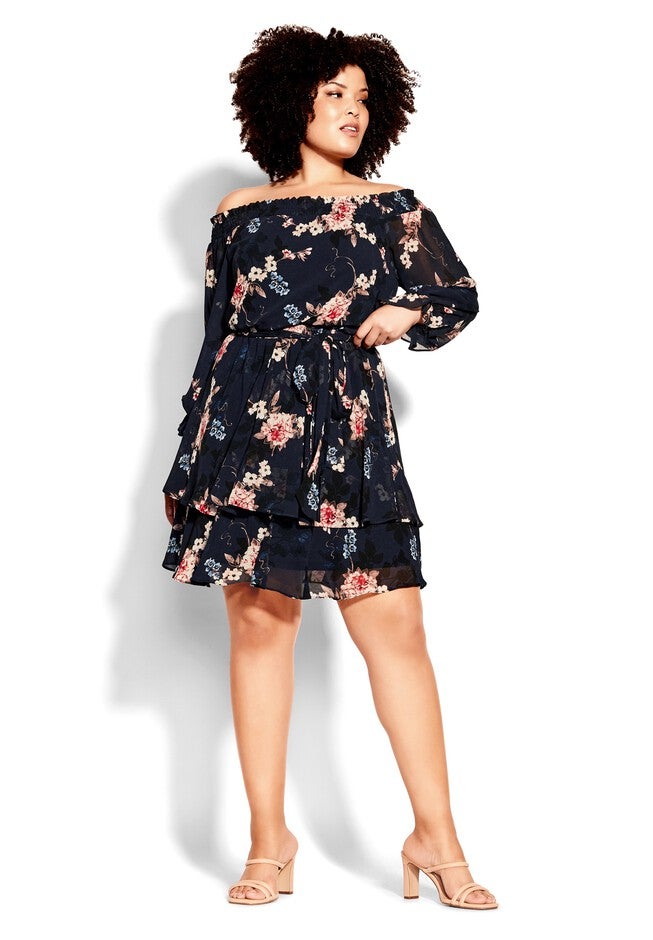 Odette Dress - navy, BLUE, on-hover image number null