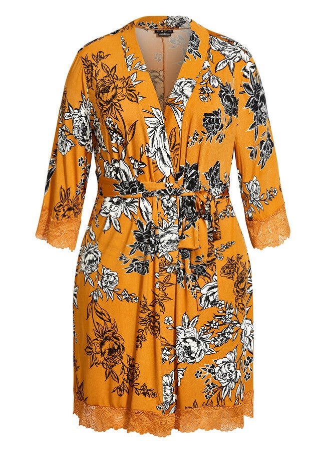 Aurelia Robe - golden, YELLOW, alternate image number 4