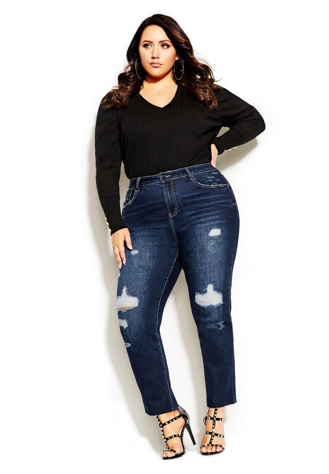 Harley So Jaded Skinny Jean - dark denim, BLUE, on-hover image number null
