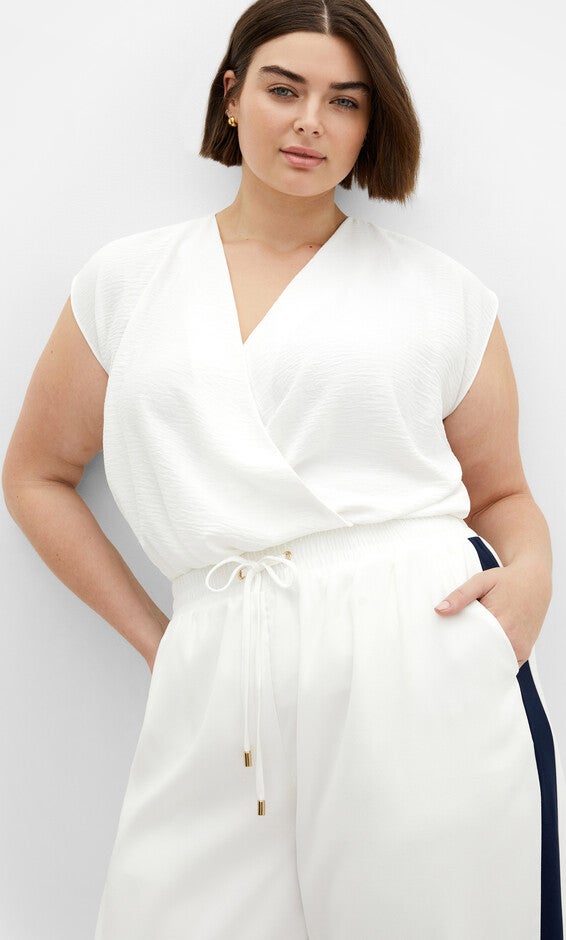 Lilia Lined Pant - ivory, WHITE, alternate image number null