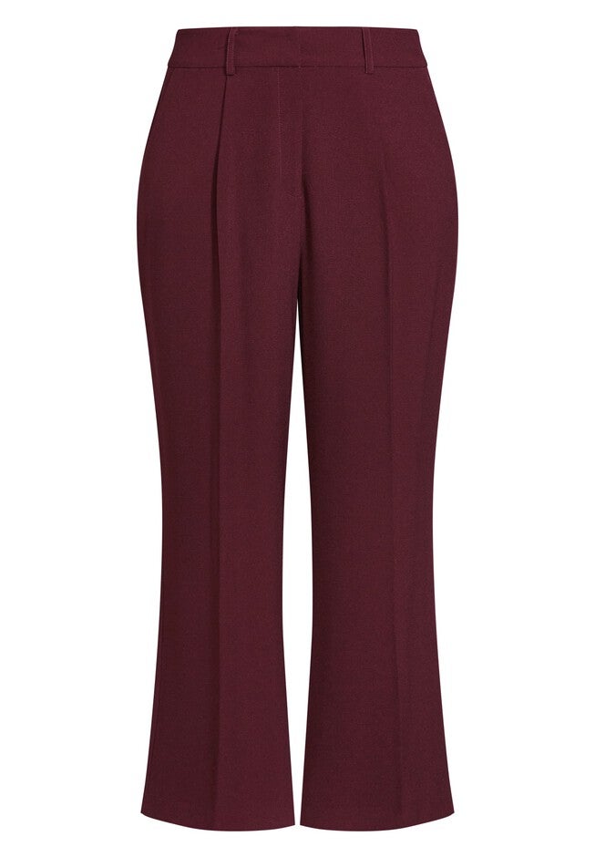 Magnetic Pant - oxblood, RED, alternate image number 3