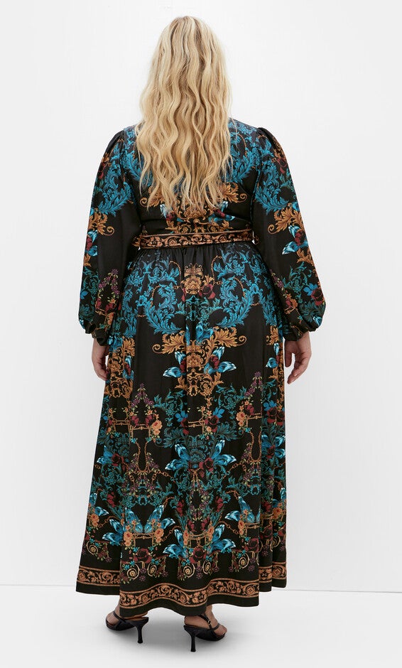 Ivanna Maxi Dress - opulent, BLACK, alternate image number 3