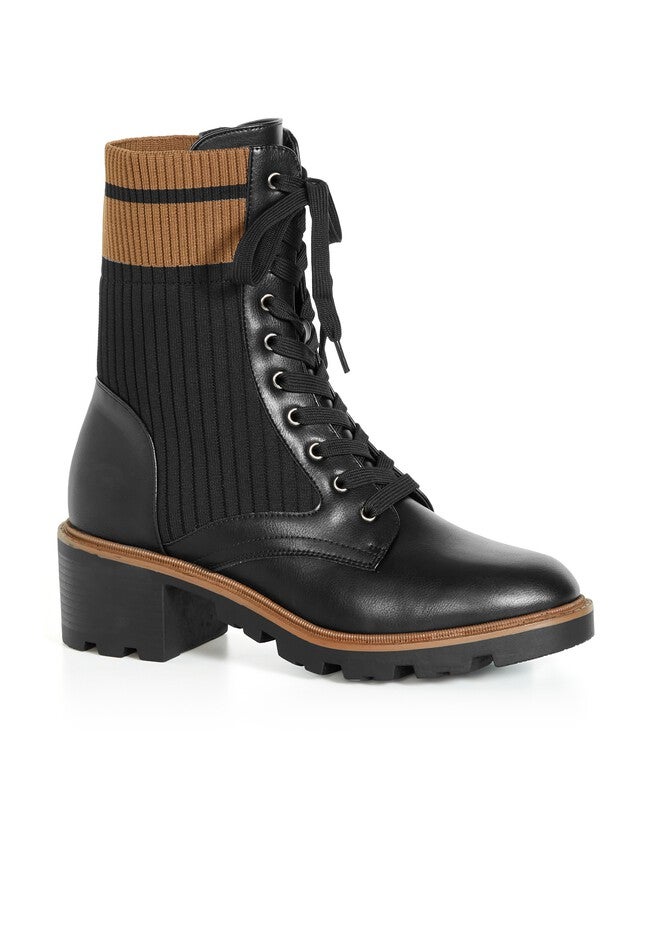 Joyce Lace Up Boot, BLACK, hi-res image number null