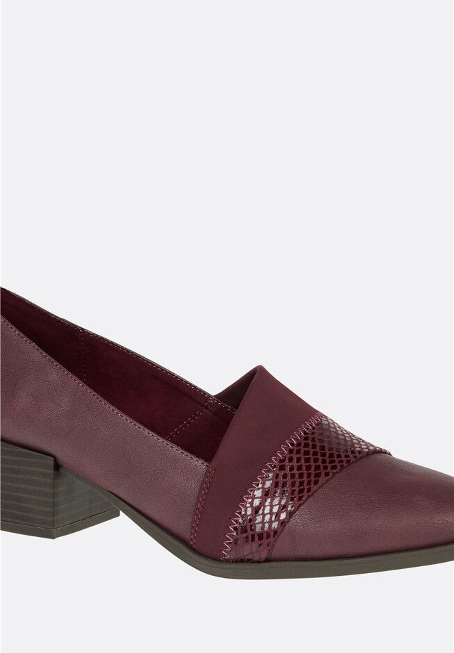 Willow Loafer Pump, RED RUBY, alternate image number null