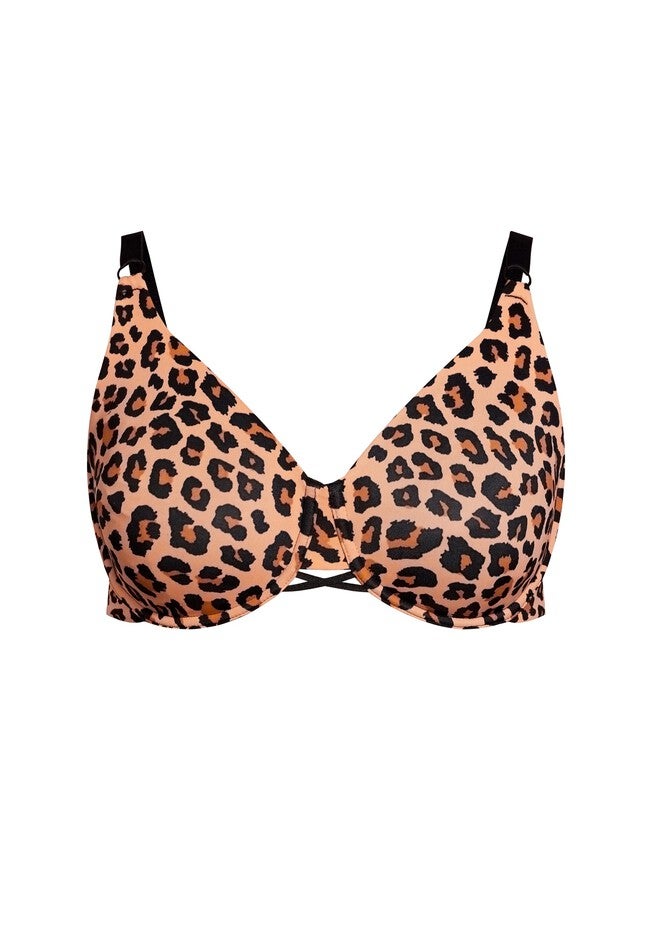 Back Smoother Bra, LEOPARD, alternate image number null