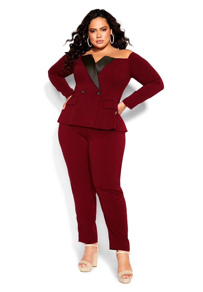 Alice Jumpsuit - claret, RED, alternate image number null