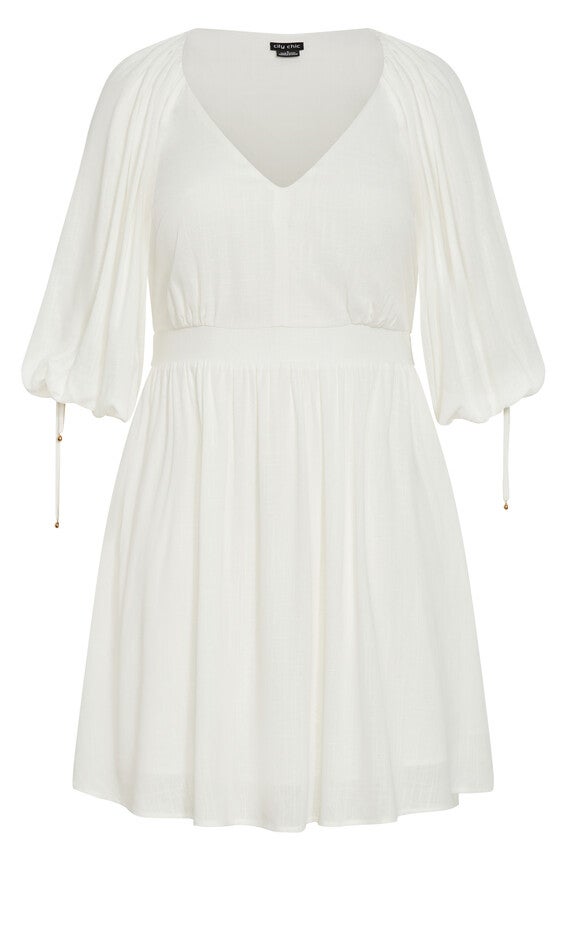 Scarlette Dress - ivory, WHITE, alternate image number 4