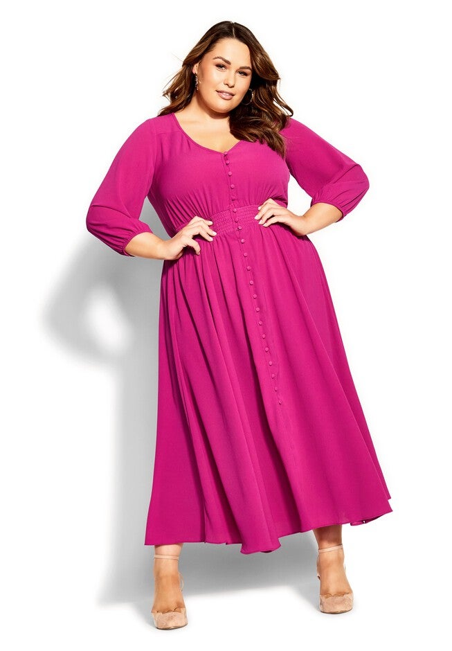 Zadie Dress - sangria, PINK, hi-res image number null