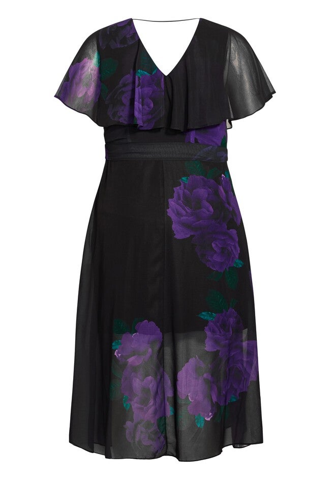 Rich Romance Dress - purple, PURPLE, alternate image number 3