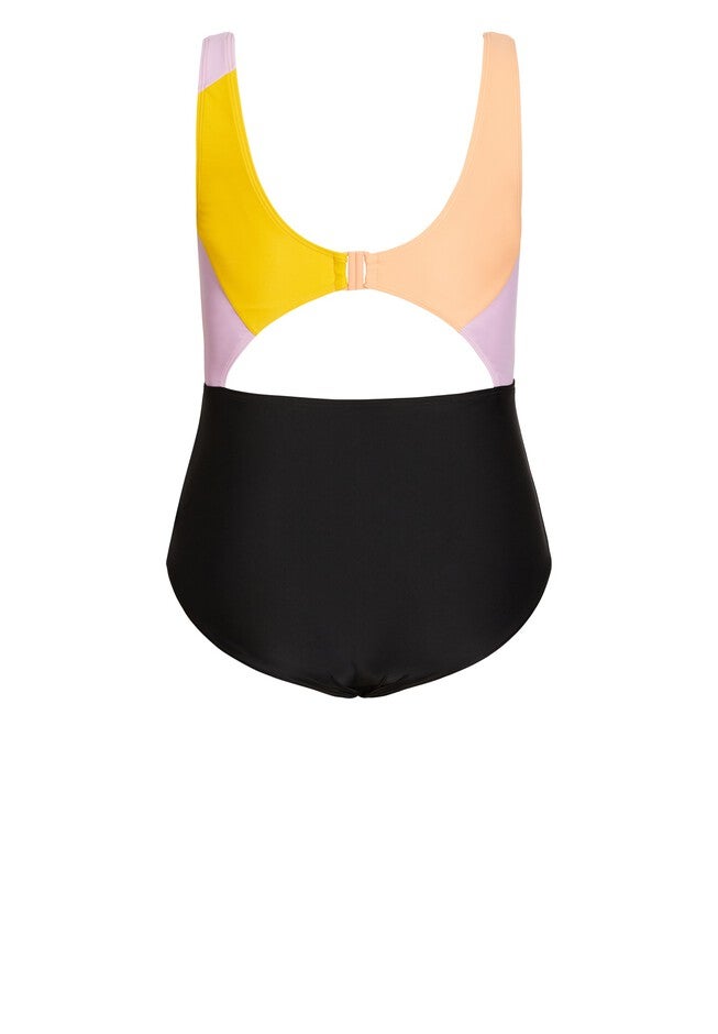 Lulu Splice 1 Piece - purple, PURPLE, alternate image number 3