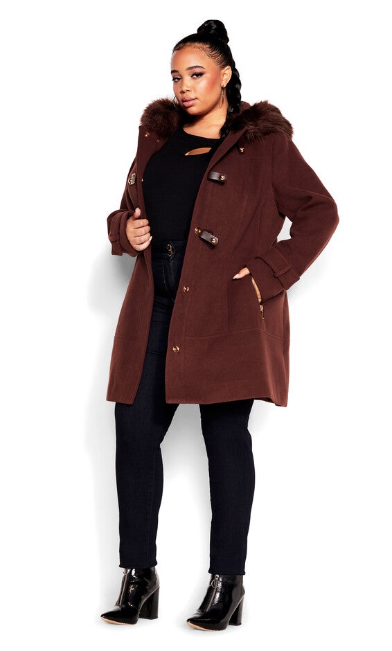 Wonderwall Coat - truffle, BROWN, alternate image number null