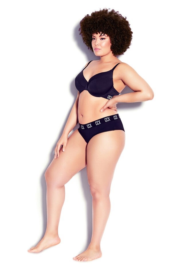 CCX Molded Cup Contour Bra - black, BLACK, on-hover image number 1