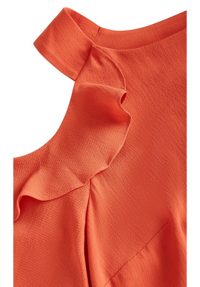 Wild Sleeve Top - coral, ORANGE, alternate image number 4