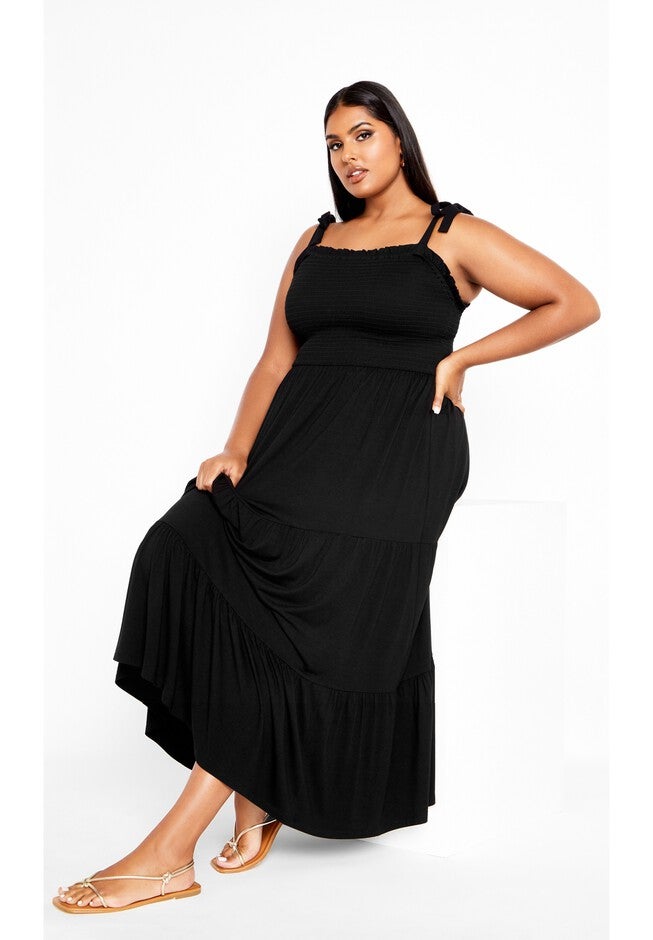 Miley Dress - black, BLACK, hi-res image number null